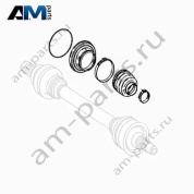 Ремкомплект задней полуоси внешний (пыльник + хомуты)(левый) A1663570700 Mercedes GLS-klasse X166