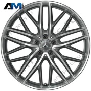 Литой диск задний R21 серый титан Mercedes GLC X253 A25340158007X21