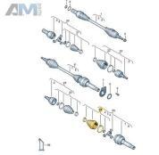 Пыльник внутреннего ШРУСа  6-МКП 7LA498201B  Volkswagen Multivan T6 (2019-2023)
