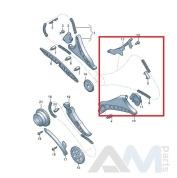 Цепь ГРМ левая на Volkswagen Touareg III (2018-2023) 3.0TFSI 06M109229AC