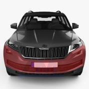 Бампер передний на Kodiaq с омывателем фар 562807221A