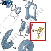 Контактный датчик Volkswagen id3 2020-2024 1EA615437