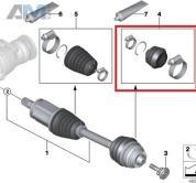 Пыльник наружного ШРУСа 31608657723 на BMW 5 Серии (G30) 2017-2023