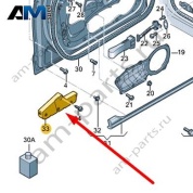 Боковая защитная обивка Audi A6 (C7) 2015-2018 4G0837841A