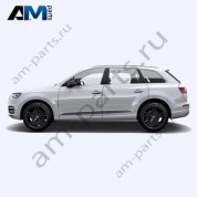 Накладки дверей (карбон) Ауди Q7 4М (рестайлинг) 4M00713283Q0
