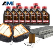 Комплект ТО-1/3 БМВ 5 серии 550i с маслом Motul N63