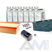 Оригинальный набор для ТО-2/4 CC 3.6 FSI с маслом 0W30 (допуск 502/505)