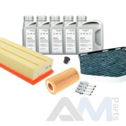 Оригинальный набор для ТО-2 Scirocco 2.0 TFSI с маслом 0W30 (допуск 502/505)