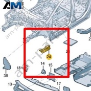 Шумоизоляция двери Volkswagen T-Roc Cross 2019-2024 2GM868760