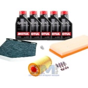 Набор ТО-2_4 для Шкода Октавия А5 2.0 TFSI 200 л.с. с маслом Motul 5W30