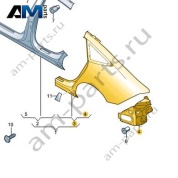 Отрезная деталь - каркас боковины Audi A7 (4K) 2019-2024 4K8809837C