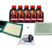 Набор для ТО-1/3 Skoda Fabia 1.6 MPI с маслом Motul 5W40