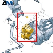 Исполнительный электродвигатель VAG 0XW145613