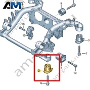 Сайлентблок Volkswagen id3 2020-2024 1EA505145J