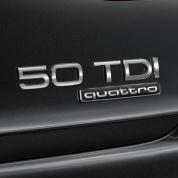 Надпись 50TDI (хром) Ауди A7 (4K) 2018-2026 4G0853744E2ZZ