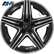 Литой диск задний R20 черный глянец Mercedes GLC X254 A25440107007X23