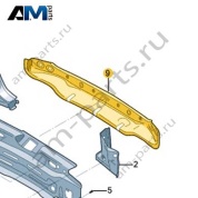 Усилитель задней панели 57D813315 на Шкода Карок 2021-2026