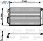 Радиатор кондиционера (VALEO) 814191 для BMW 1 серия (F20) 2010-2015 116i