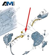 Трос замка передней двери Audi A8 (D5) 2018-2024 4N0837085A