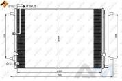 Радиатор кондиционера 350059 (NRF) для A8 (D4) 2010-2017 3.0TDI