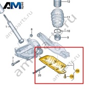 Антигравийная защита Volkswagen id-Buzz 2023-2024 1N3501732A
