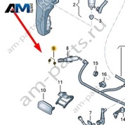 Пружинный шплинт Audi A8 (D4) 2014-2017 4H0955339A