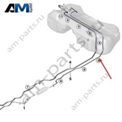 Подающая топливопровод от бака 16127449067 BMW 3 серии G20/21