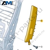 Модуль боковой подушки безопасности Volkswagen id-Buzz 2023-2024 1T3880241D