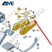Впускной канал Audi Q7 (4M) 2016-2024 4M0820027