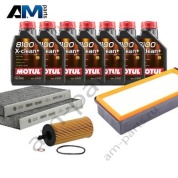 Комплект ТО-1/3 БМВ 5 серии 540dX с маслом Motul N57