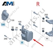 Задний правый суппорт Mercedes G-class W465 AMG 63 A4634235400