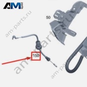 Трос задней двери L/R на Mercedes C W206 (2021-2026) A2067600100