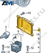 Заглушка фары Volkswagen T-Roc 2018-2024 2GA941607