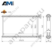 Теплообменник (NRF) 54438  MB AMG E53 W213 (рестайлинг) M256