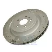 Задние тормозные диски A2314230212 на Mercedes C-Class W205 63 AMG