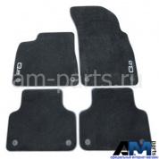 Коврики в салон текстильные на Audi Q8 (Black) 4M8061270MNO