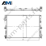 Основной радиатор ОЖ (NRF) 50040 для MB E220d W213 OМ654
