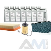 Оригинальный набор для ТО-1/3 Superb 36 с маслом 0W30 (допуск 502/505)