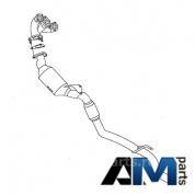 Труба выпуска ОГ с нейтрализатором 1-3 цилиндры Туарег (2011-2014) 7P0254301MX