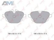 Колодки тормозные задние LYNX для BMW 5 серия (F10) 2011-2013 5 серия (F10) 2011-2013 BD-1436