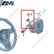 Жгут проводов подушки безопасности Volkswagen Scirocco 2015-2018 1K8971584