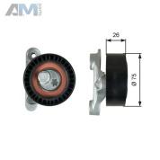 Натяжитель ремня генератора GATES (T39345) Skoda Yeti (2009-2018) 1.6SRE (110 л.с.)