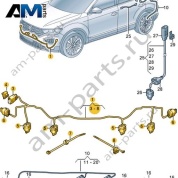 Жгут проводов для бампера Volkswagen T-Roc 2018-2024 2GA971095