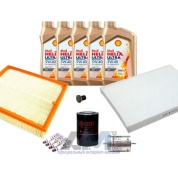 Комплект фильтров для ТО-2/4 Passat B5 1.8 T 20V с маслом Shell 5W40