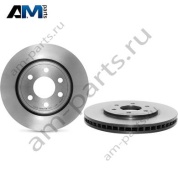 Передние тормозные диски BREMBO 09.N368.11 для Volkswagen Talagon 2021-2025