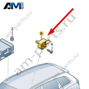 Датчик ускорения Audi Q7 (4M) 2016-2024 4M0959345