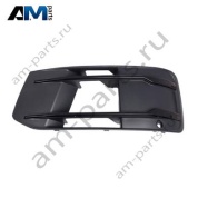 Решетка бампера левая без ПТФ (темный хром) Ауди Q7 4М (рестайлинг) 4M0807681TEFA