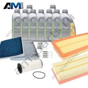 Оригинальный набор ТО-2 для Mercedes S580 с маслом 5W30 МB 229.52