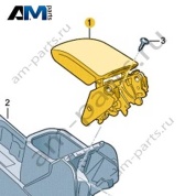 Подлокотник 5TD864207BWKP на Volkswagen Tharu 2018-2025