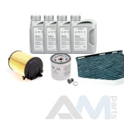 Оригинальный набор для ТО-1/3 Scirocco 1.4 TSI (130 л.с.) с маслом 5W40